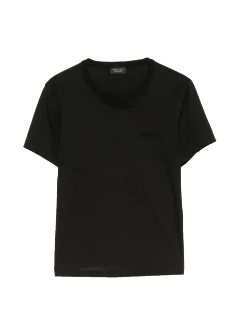 Gucci cotton jersey T-shirt with embroidery