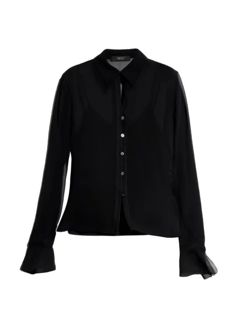 Gucci georgette light silk shirt
