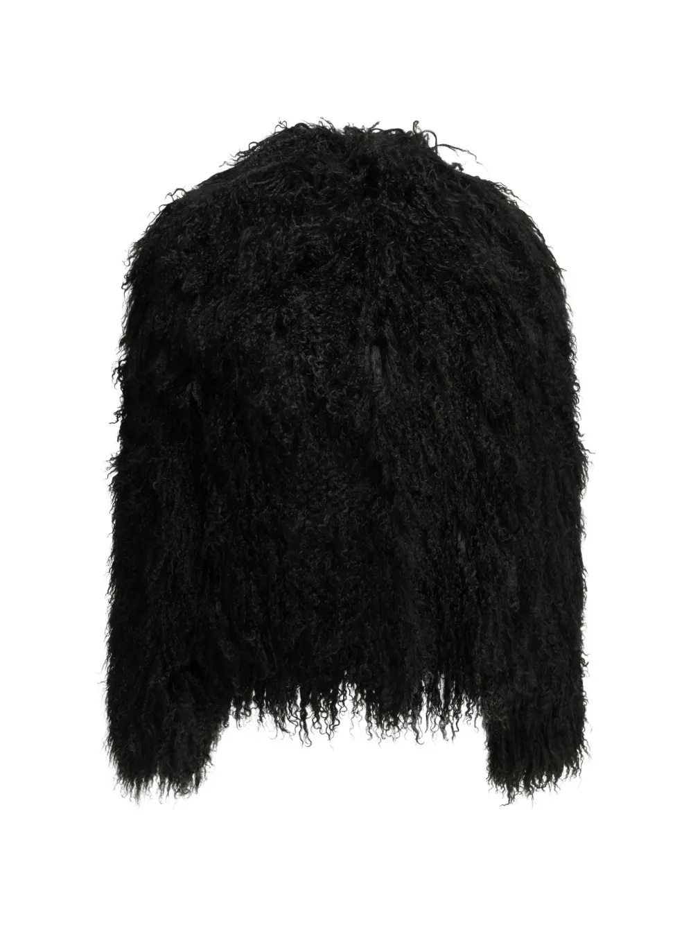 Fureco shearling coat - Nero