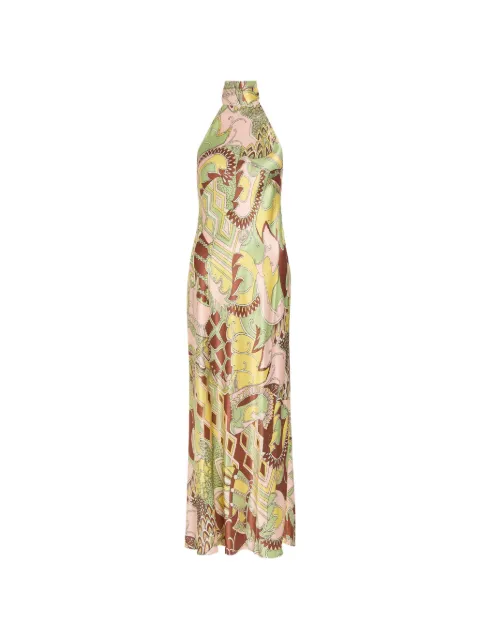 Rixo Maura abstract-print maxi dress