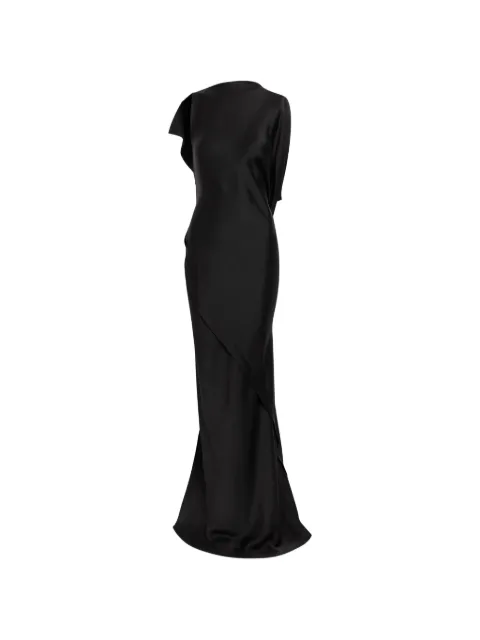 Victoria Beckham Kyra asymmetric ruffled maxi dress