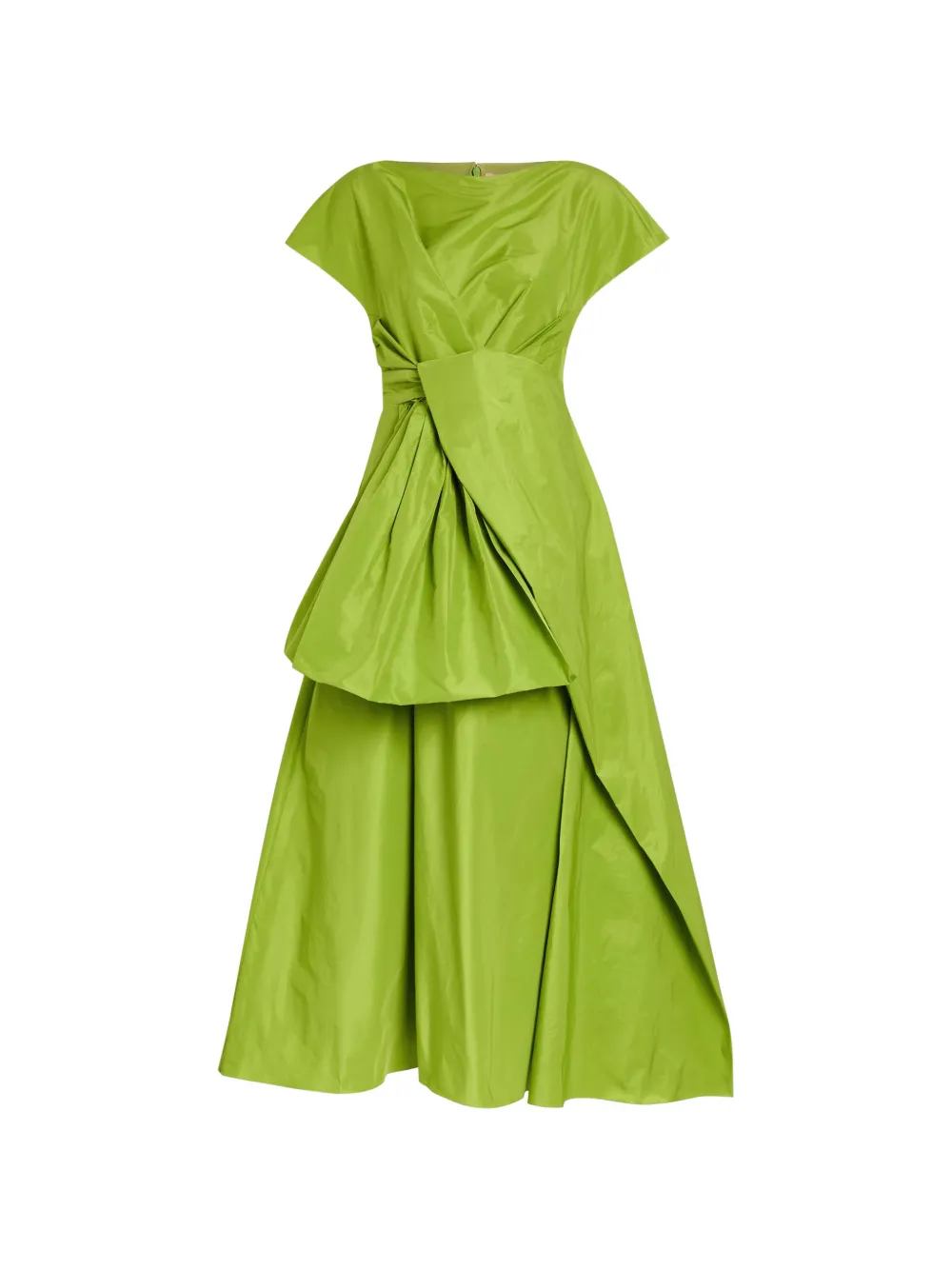 Roksanda Nila draped layered midi dress - Green