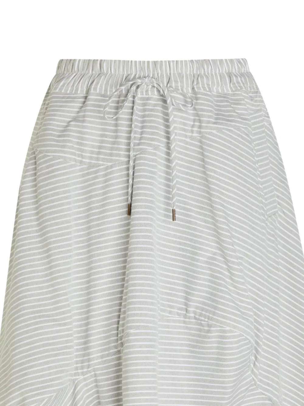 Vivienne Westwood Aerodrome asymmetrische midi-rok Grijs