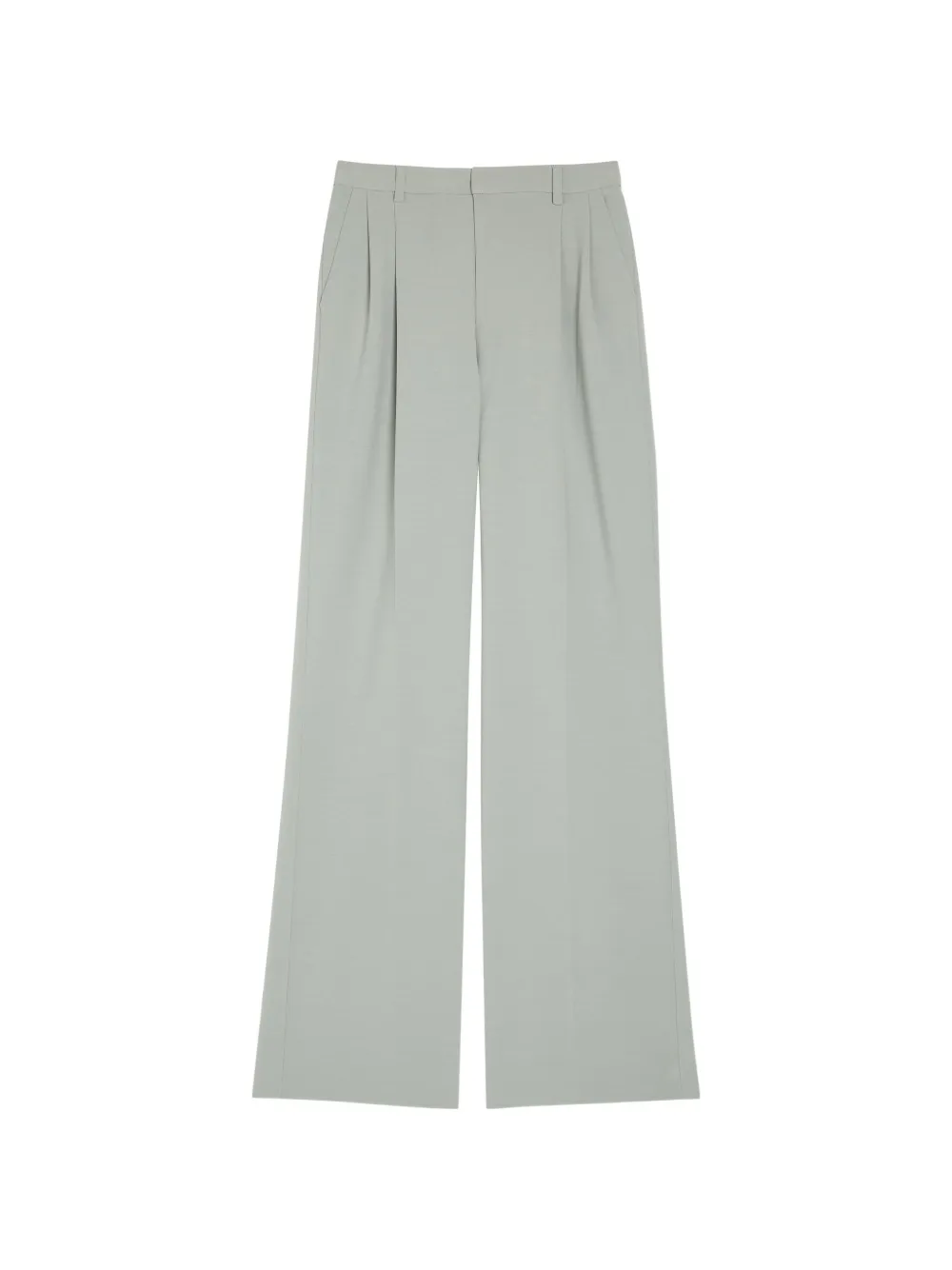 Huishan Zhang pleated wide-leg trousers - Grigio