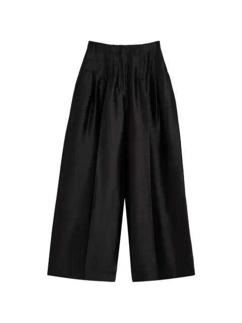 Heirlome Condesa pleated wide-leg trousers