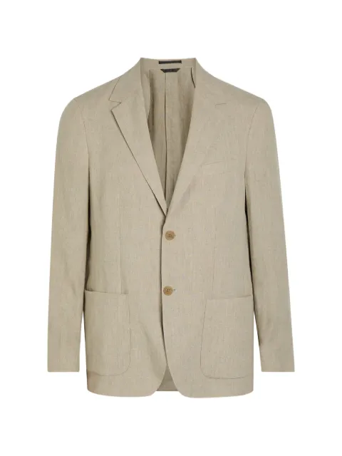 Sunspel notched-lapel blazer