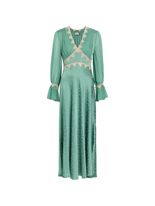 green rixo dress tania