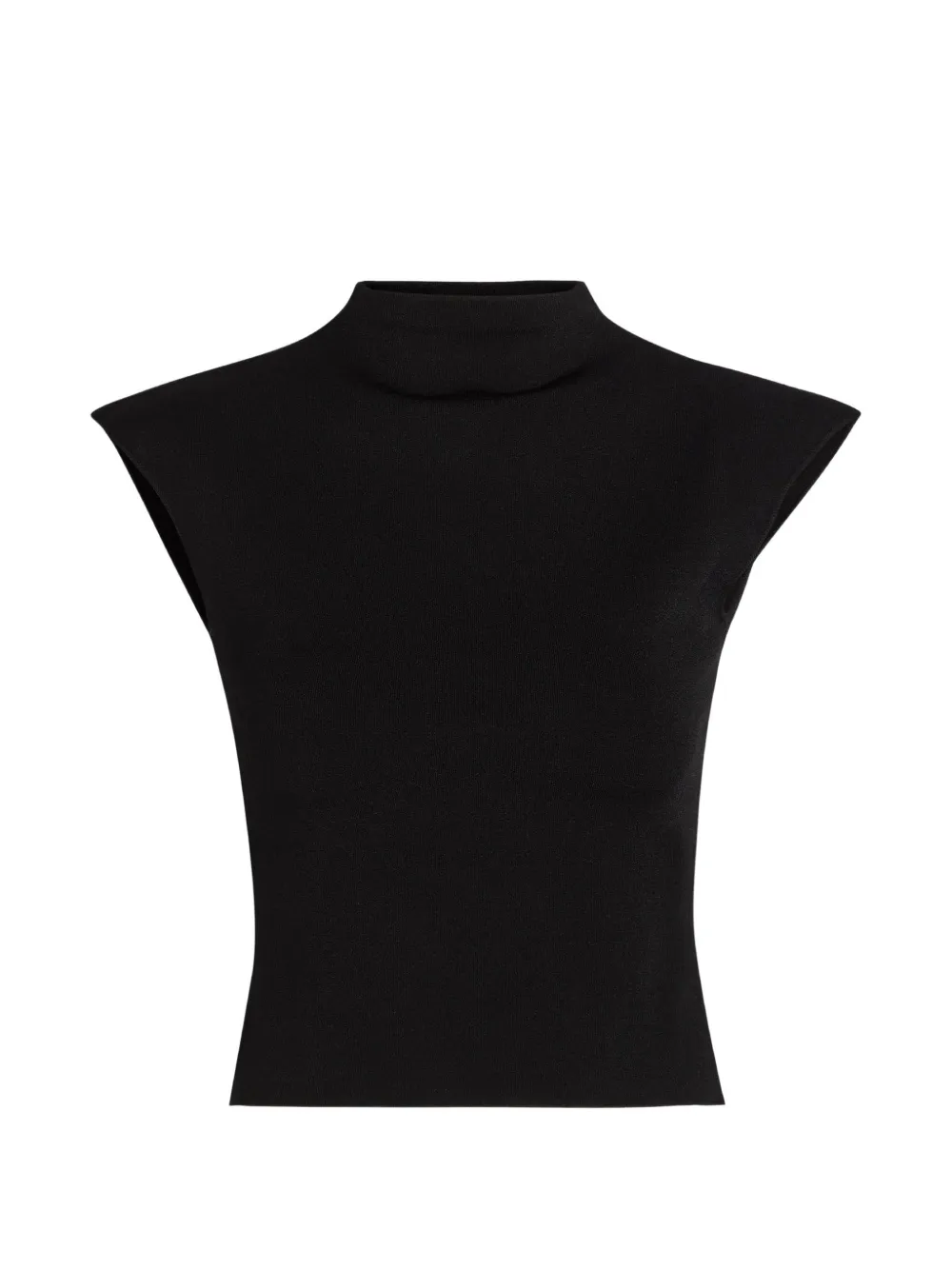 A.W.A.K.E. Mode mock-neck top - Nero