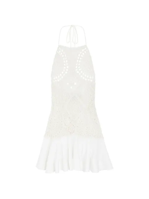 Jacquemus vestido corto Napperon de ganchillo