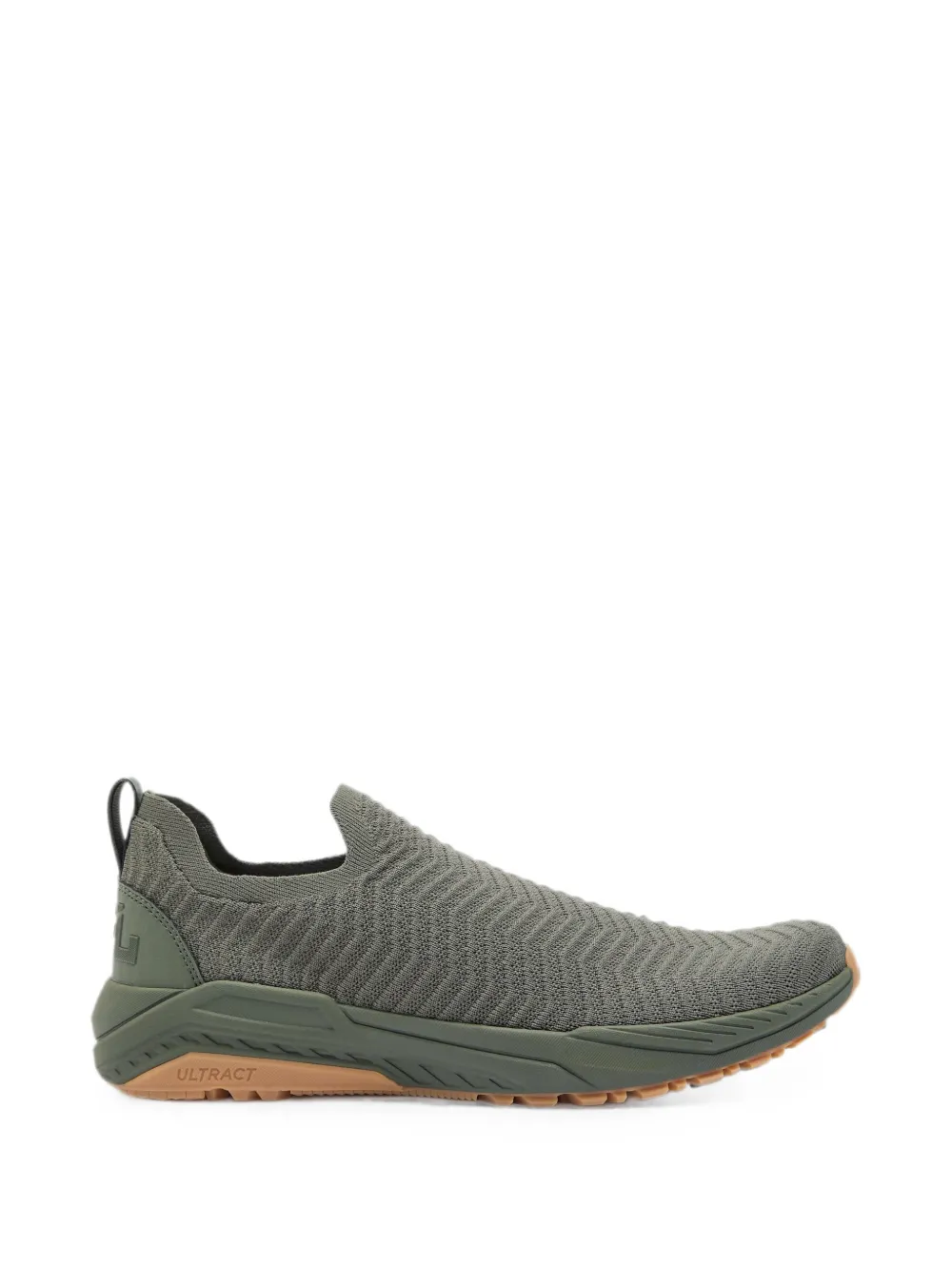 APL: ATHLETIC PROPULSION LABS Techloom Traveler chevron-knit slip-on sneakers Groen