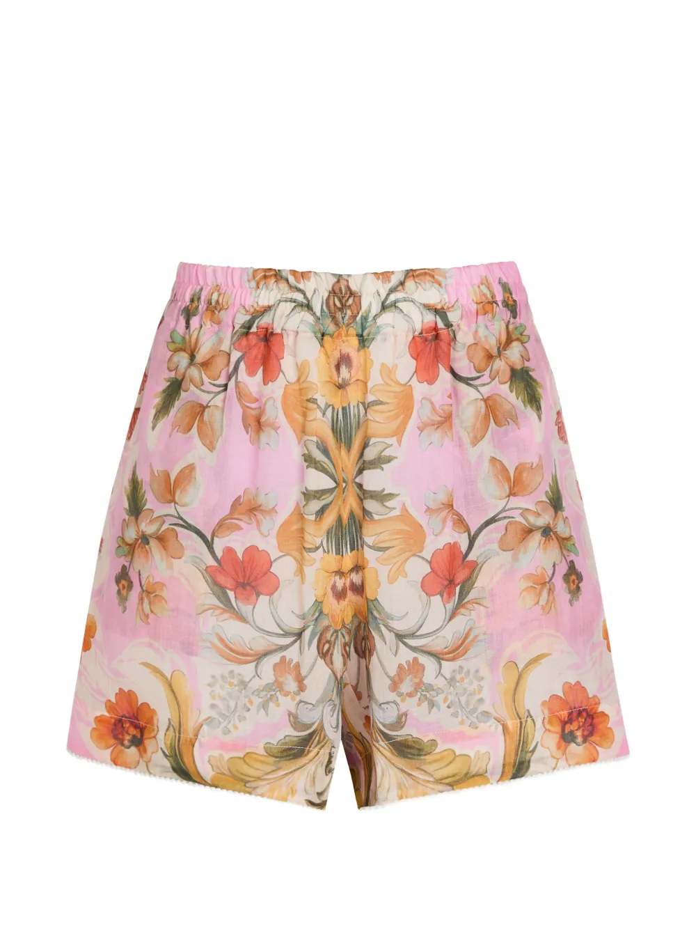 Borgo De Nor Bizzy floral-print shorts - Rosa