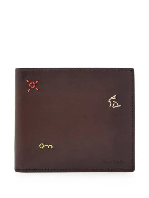 Paul Smith motif-embroidered wallet