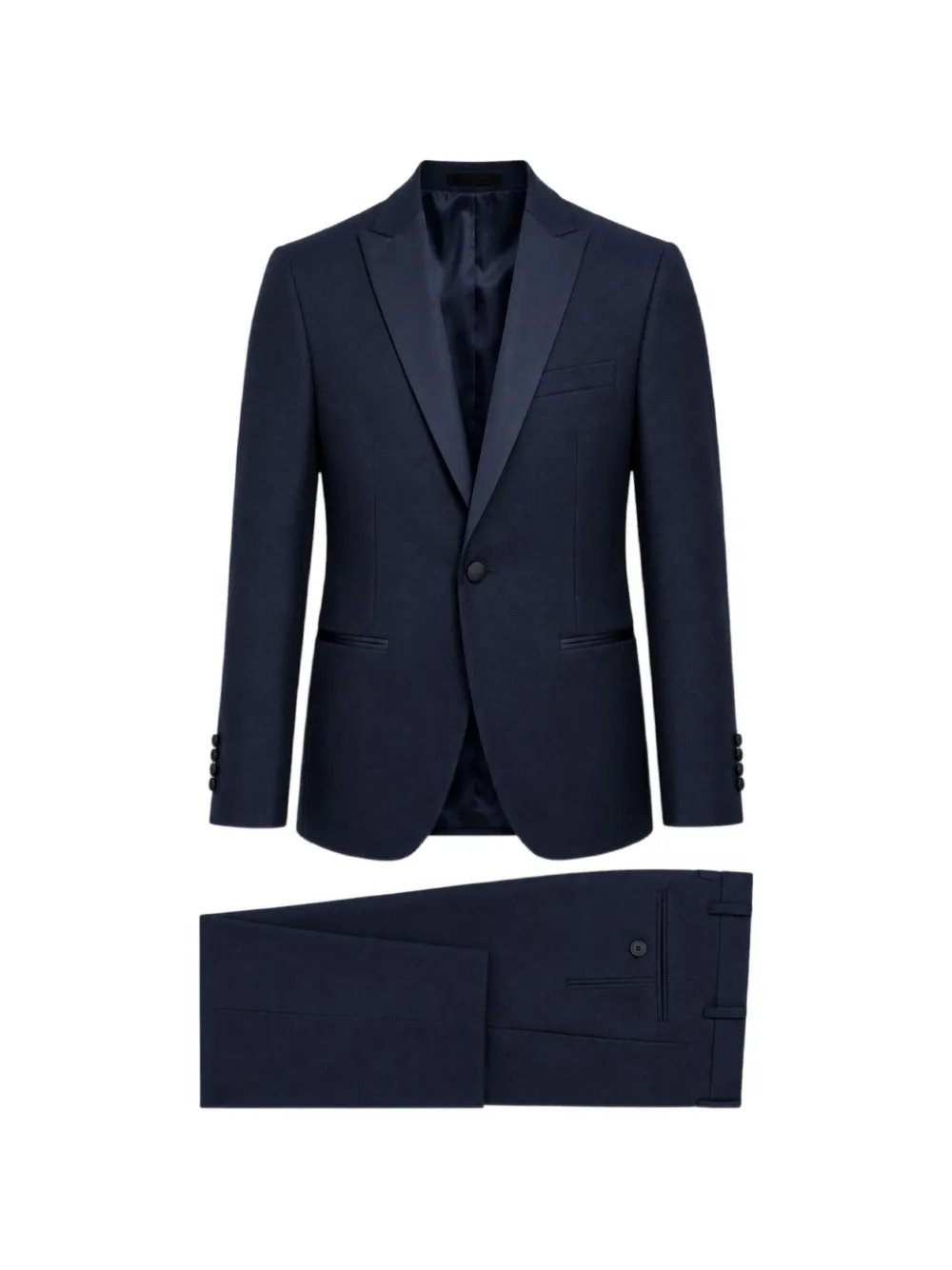 LATORRE peak-lapel single-breasted suit - Blu