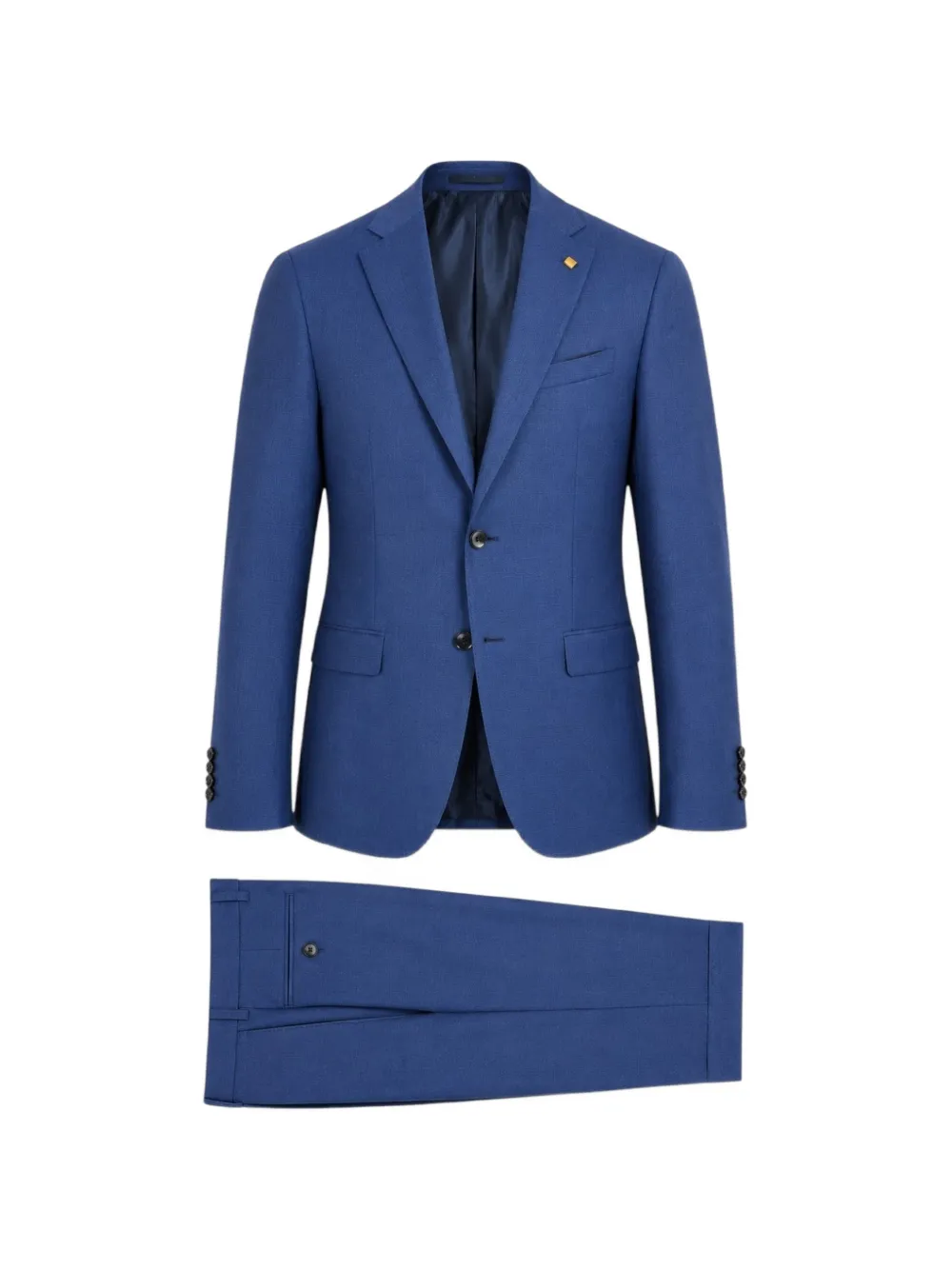 LATORRE single-breasted notched-lapel suit - Blu