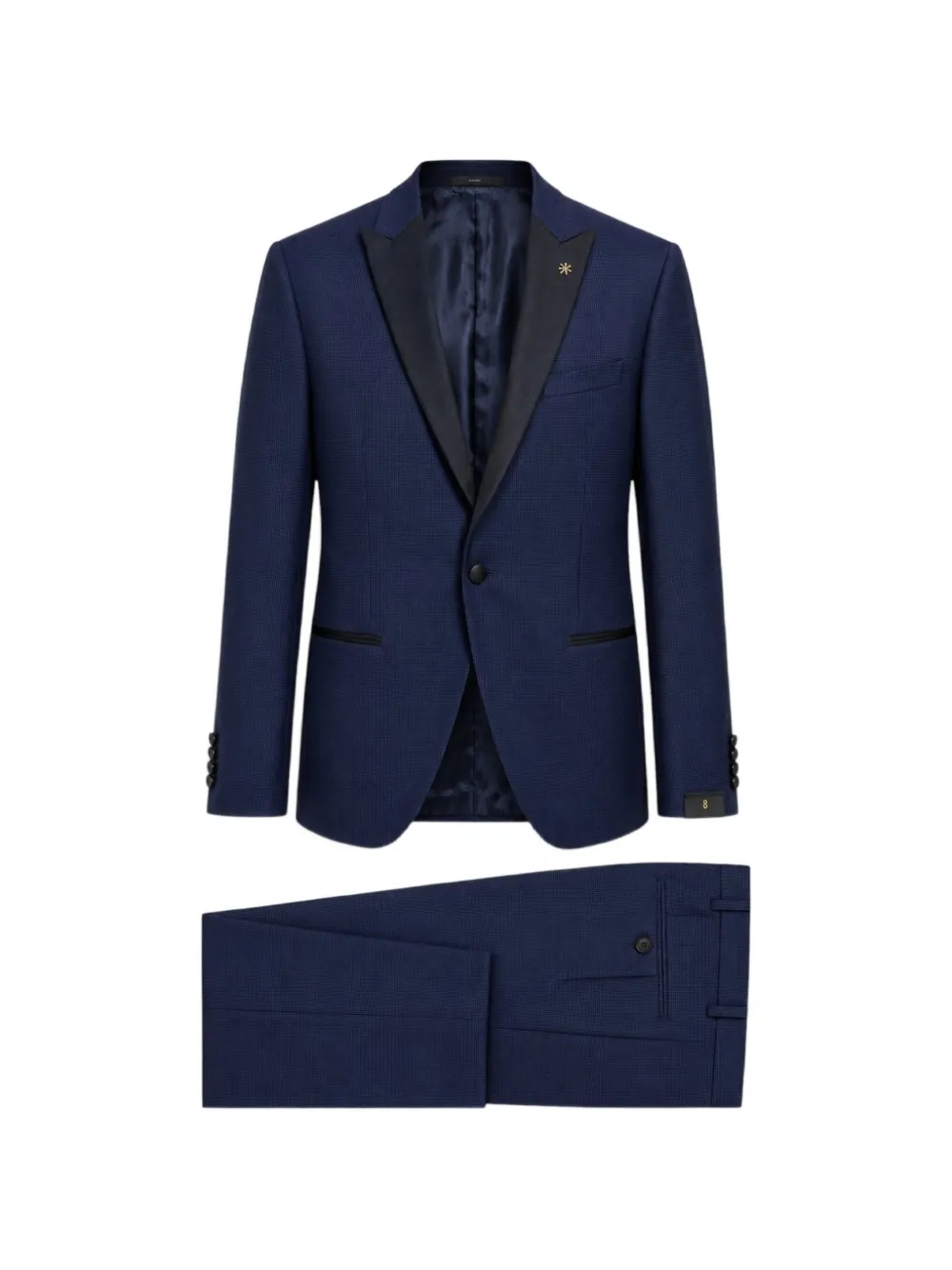 Manuel Ritz single-breasted suit - Blu