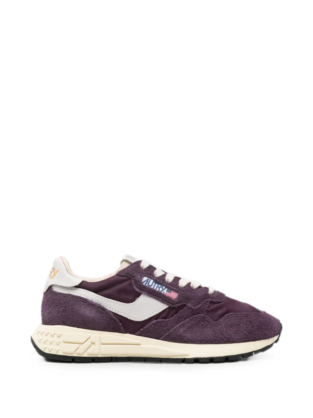 Autry Reelwind panelled sneakers Paars