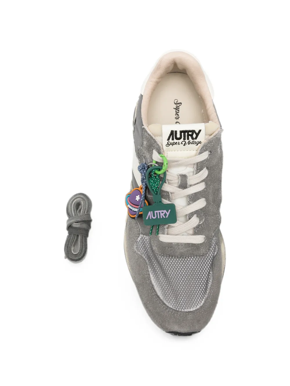 Autry Reelwind panelled sneakers Grijs