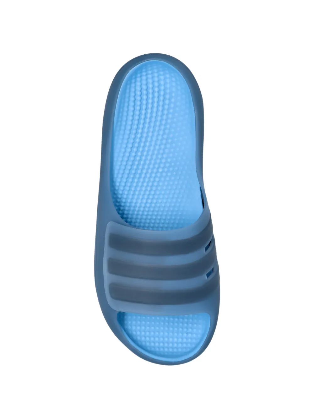 adidas Adislide three-stripe slides Blauw