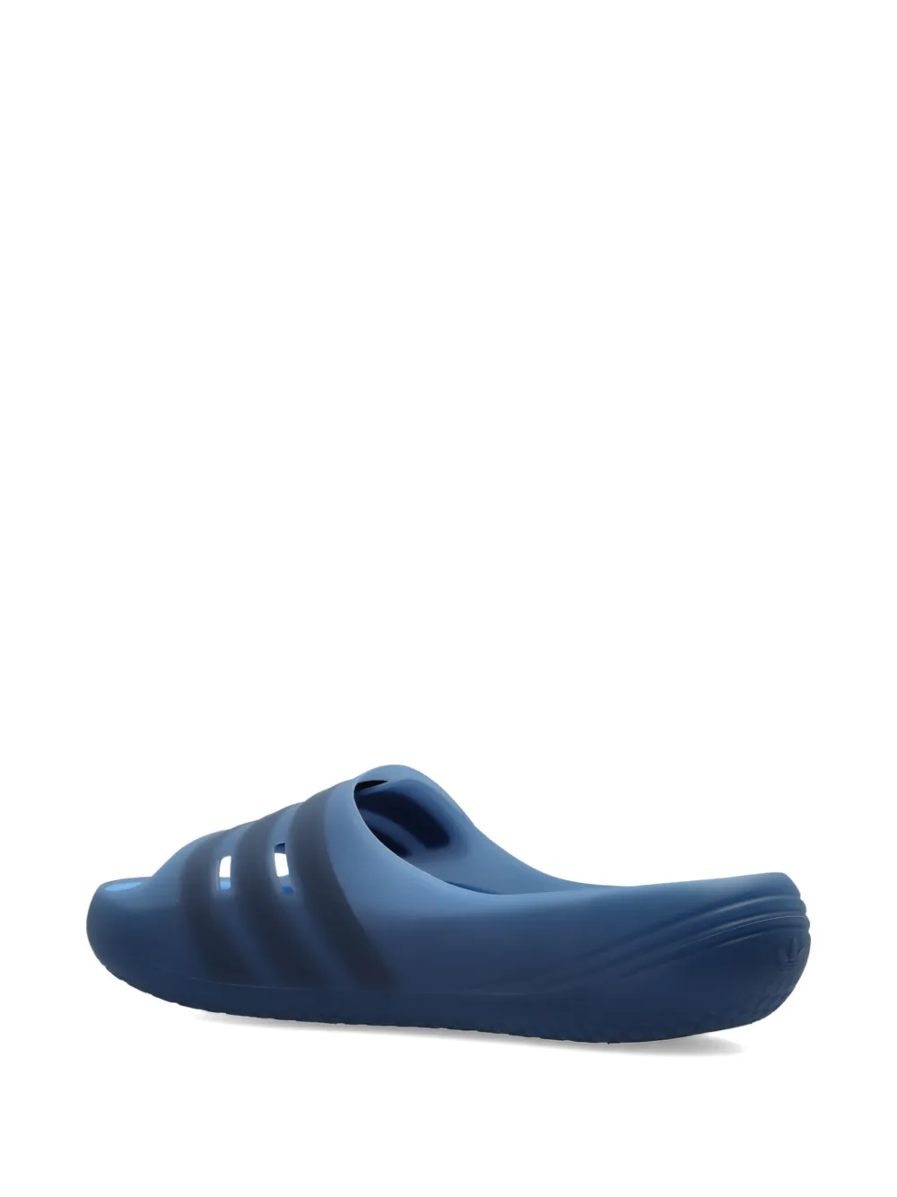 adidas Adislide three-stripe slides Blauw