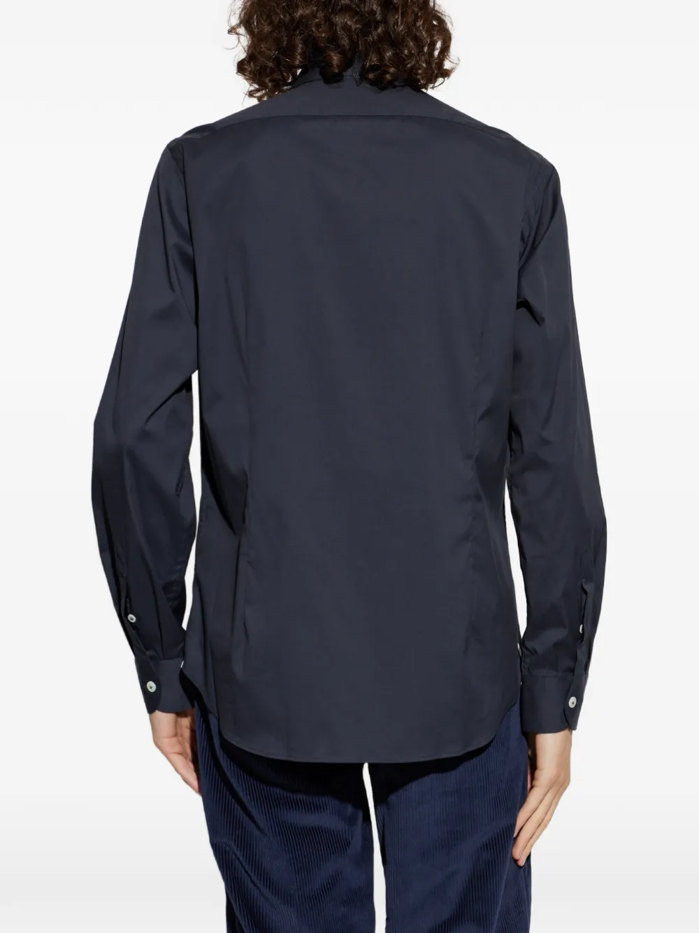 Eleventy Klassiek overhemd Blauw