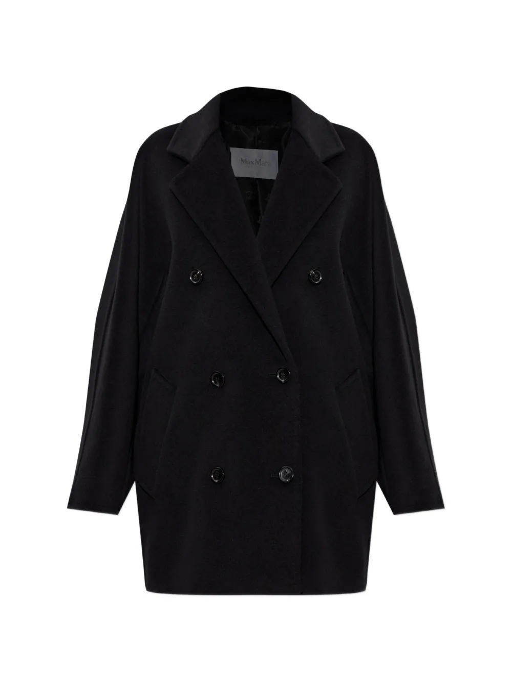 Max Mara Rebus double-breasted coat - Nero