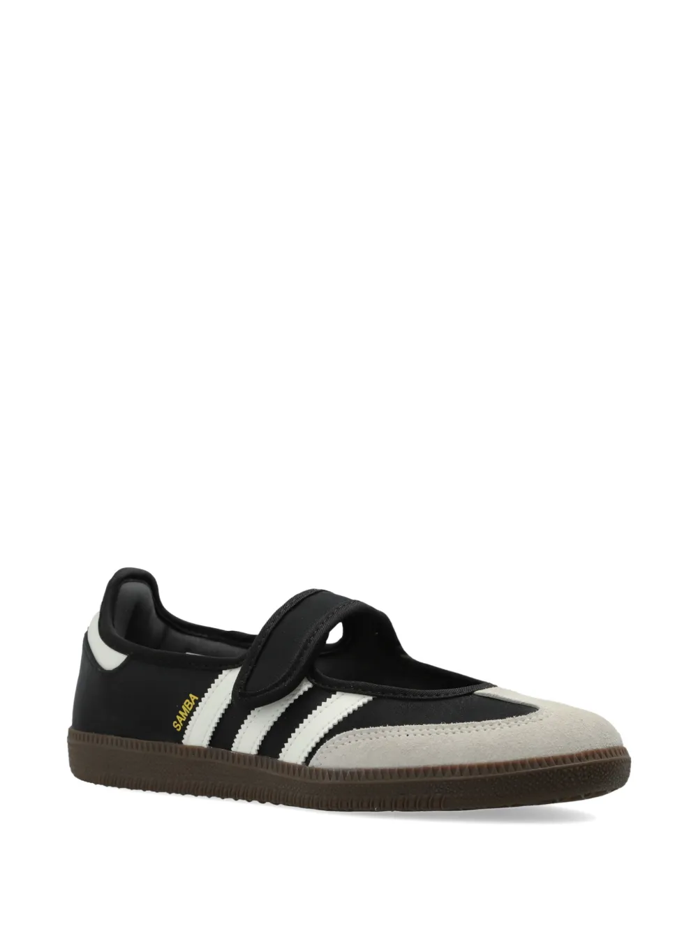 adidas Samba Jane touch-strap ballet flats Zwart