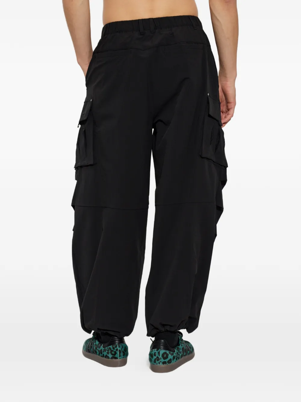 adidas Broek met geplooid detail Zwart