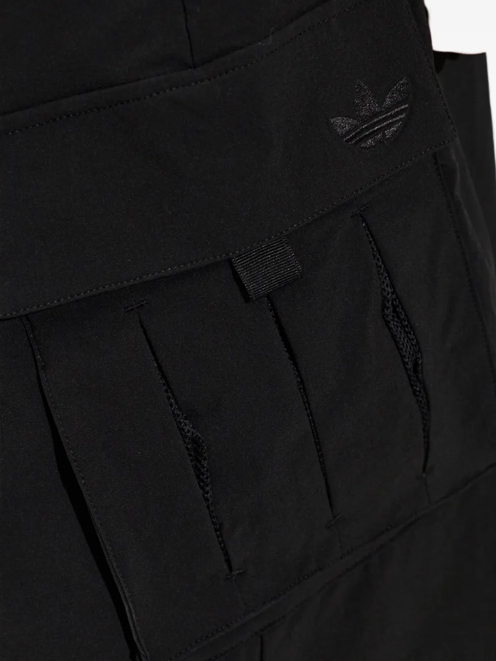 adidas Broek met geplooid detail Zwart