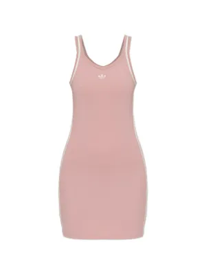 pink adidas dress women ADIDAS ORIGINALS SUMMER GLOW SLIM DRESS