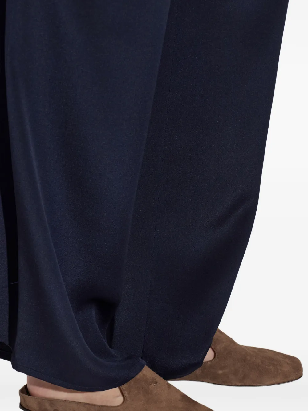 Max Mara Tessile flat mules Bruin