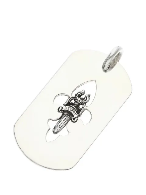 Chrome Hearts Fleur Dagger dog pendant