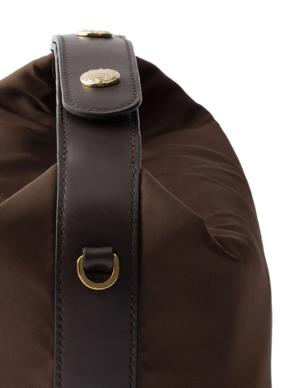 Prada Chérie mini-tas Bruin