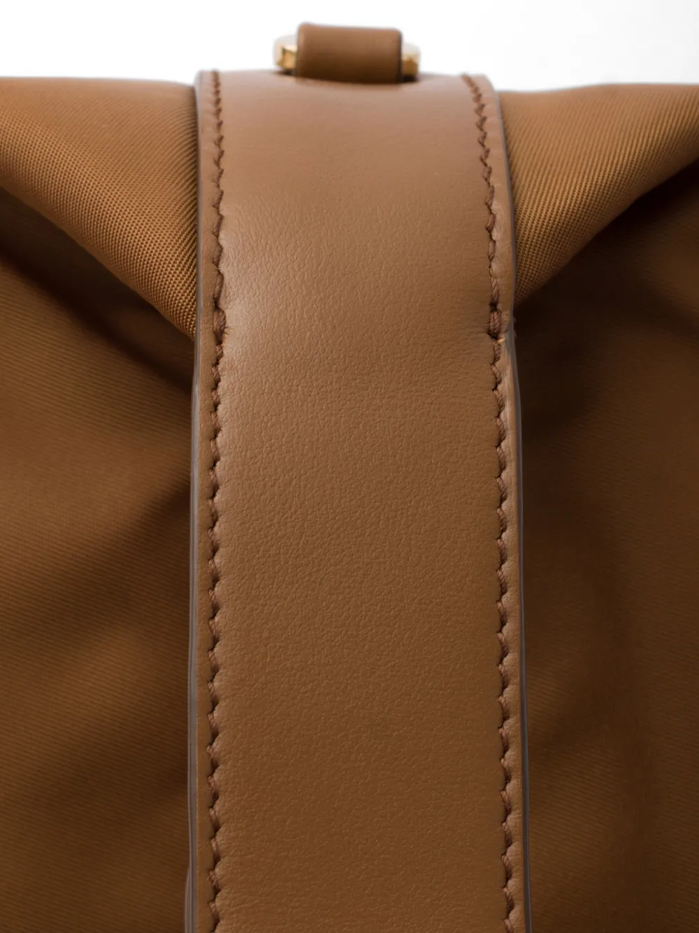 Prada Re-nylon mini-tas Bruin