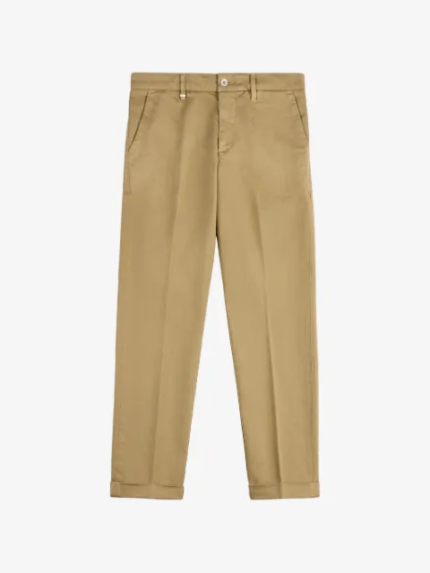 Fay turn-up cuff chinos