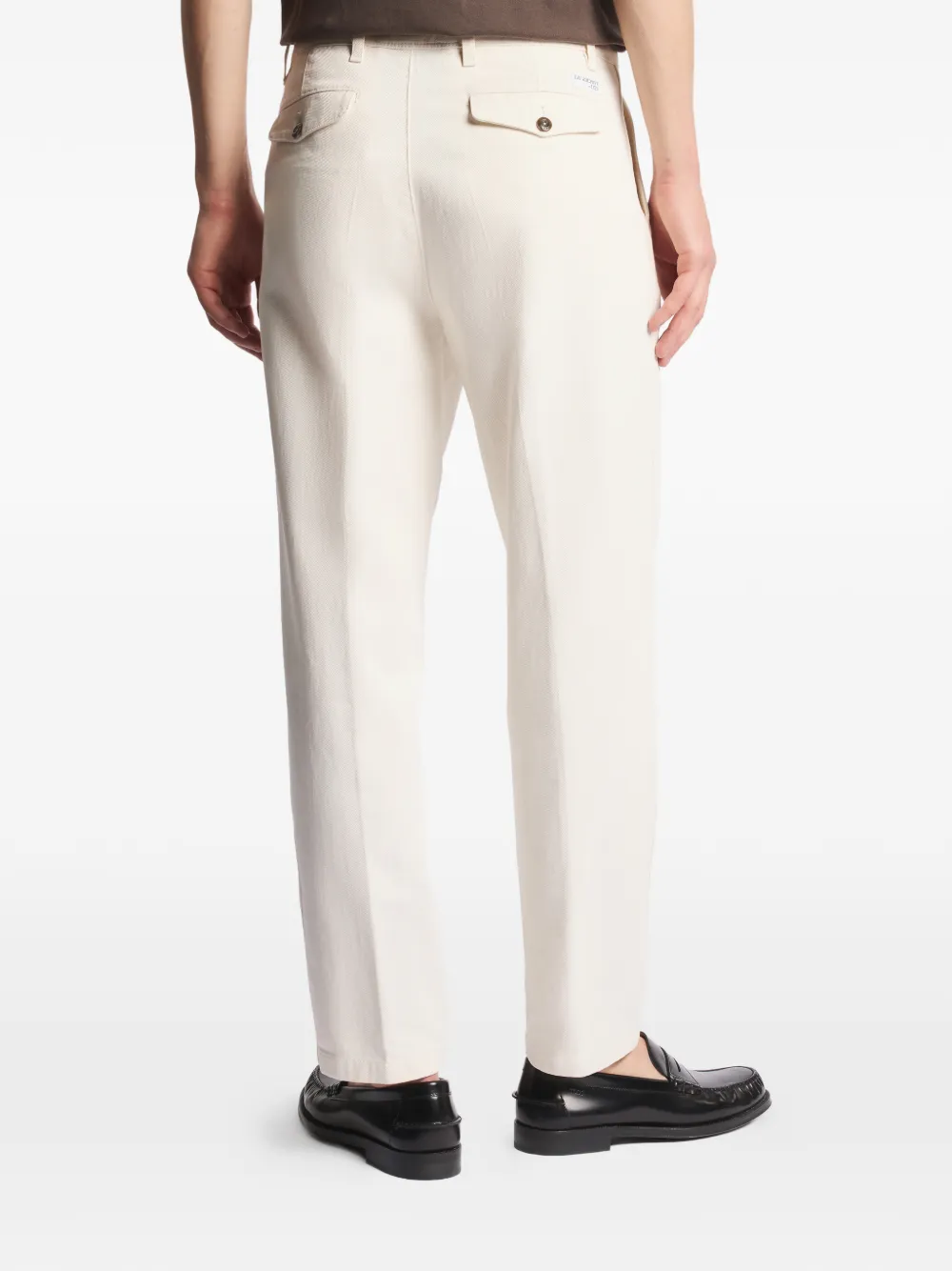 Fay Archive geplooide broek Beige