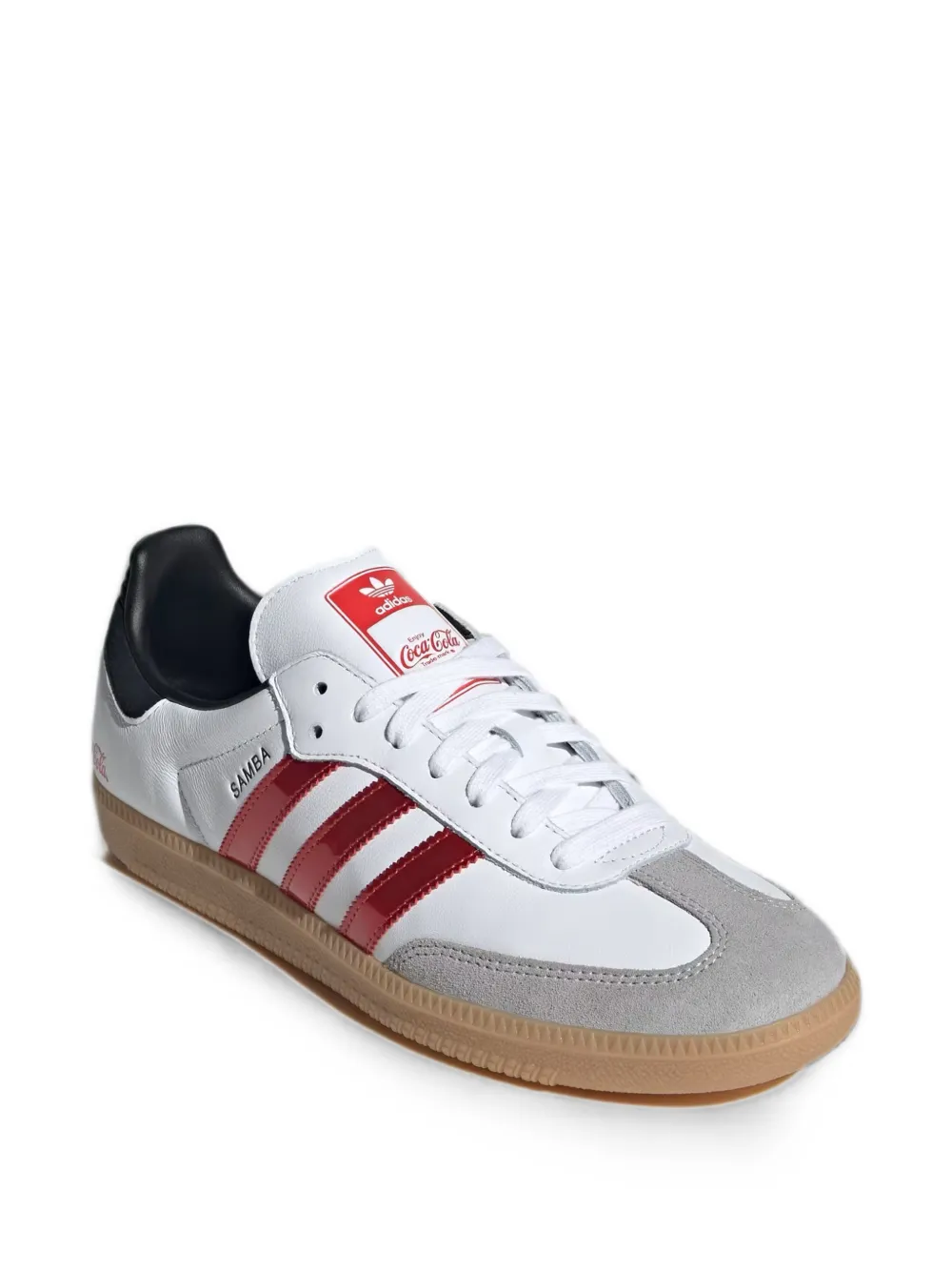 adidas x Coca-Cola Samba OG leren sneakers Wit