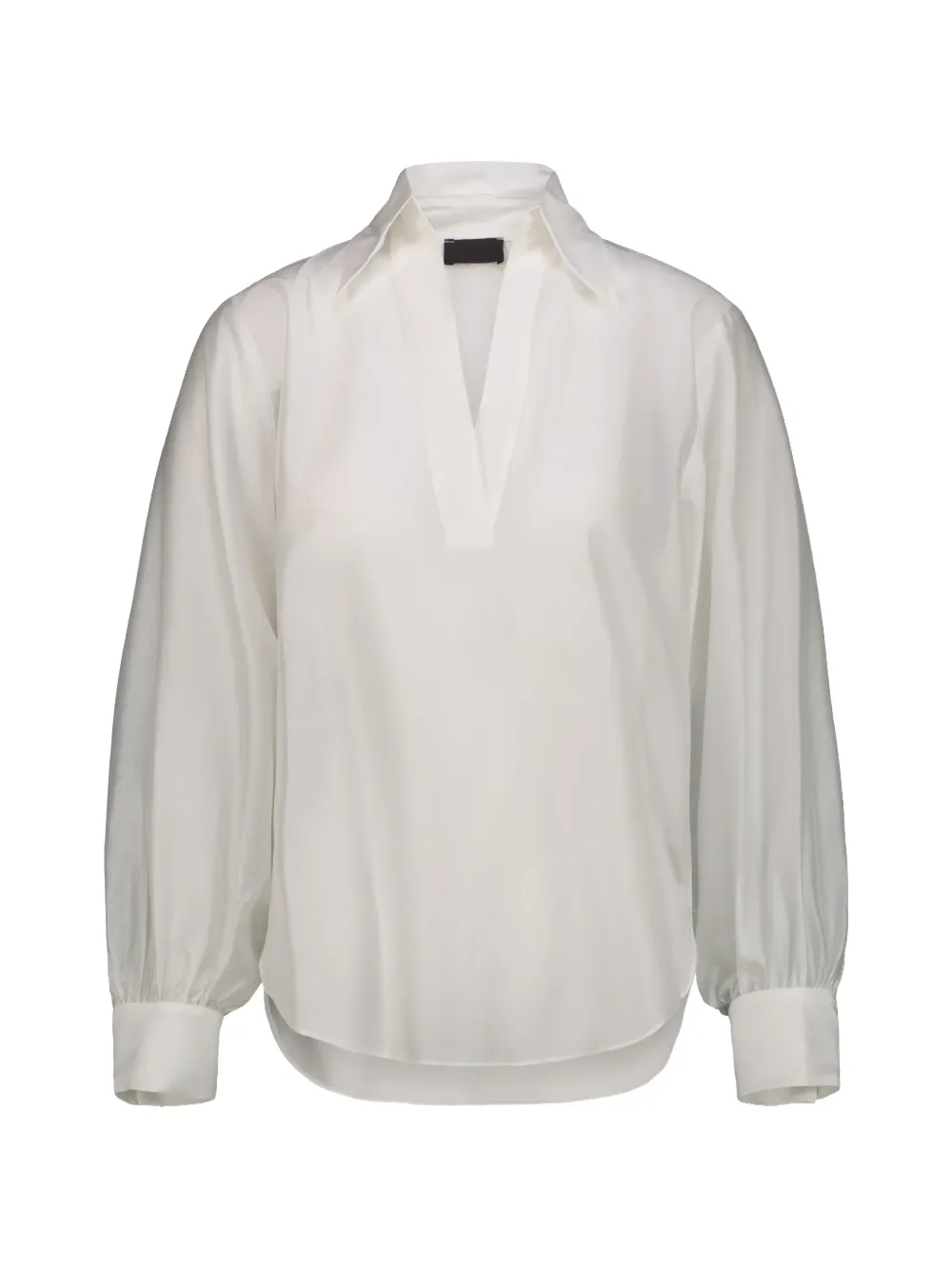 DRHOPE V-neck long-sleeve blouse - White