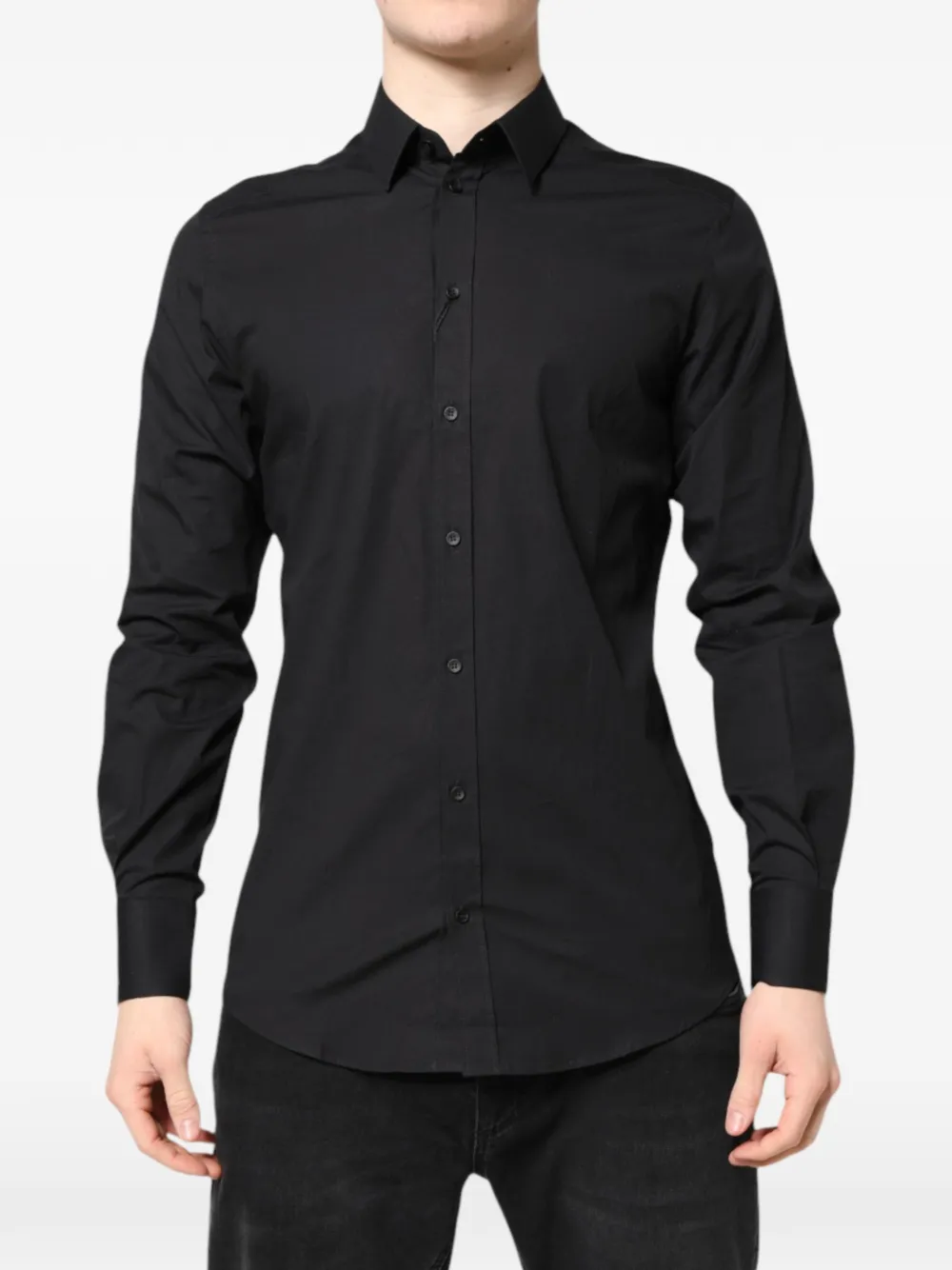 Dolce & Gabbana Gold Hemd - Schwarz