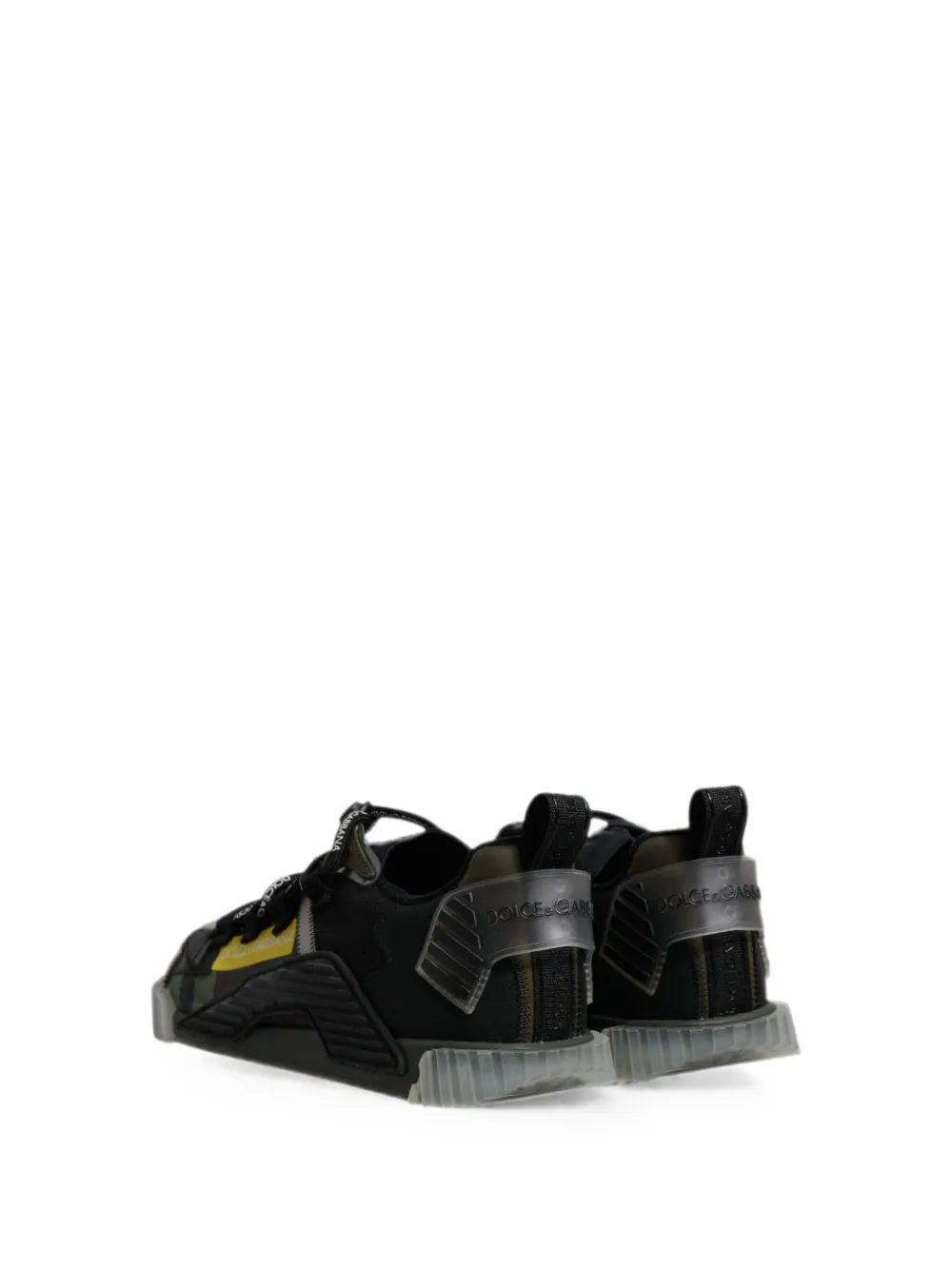 Dolce & Gabbana NS1 sneakers met camouflageprint Zwart