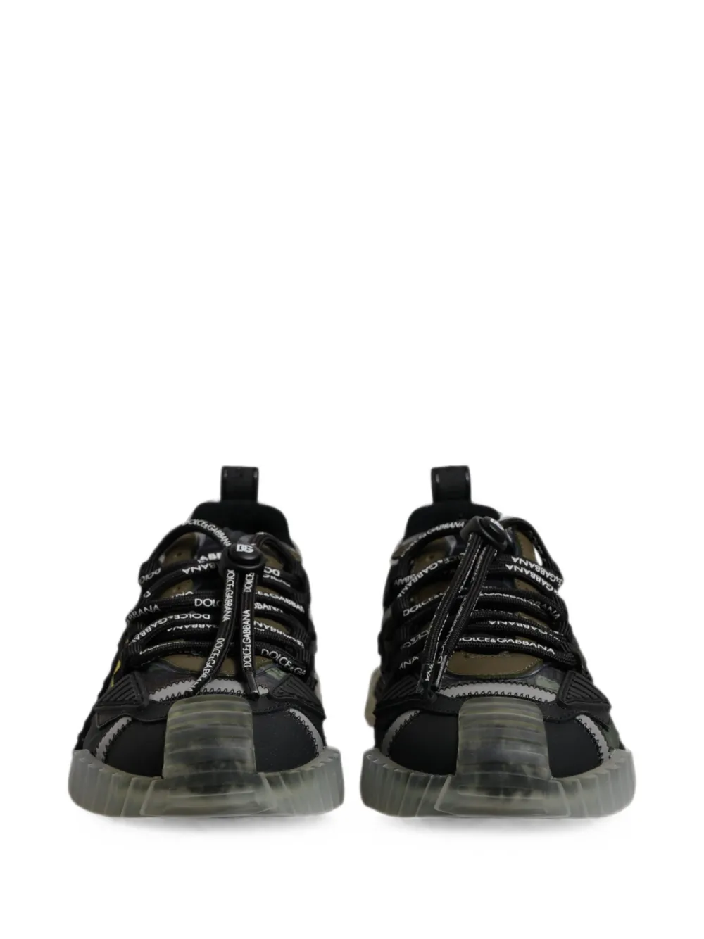 Dolce & Gabbana NS1 sneakers met camouflageprint Zwart