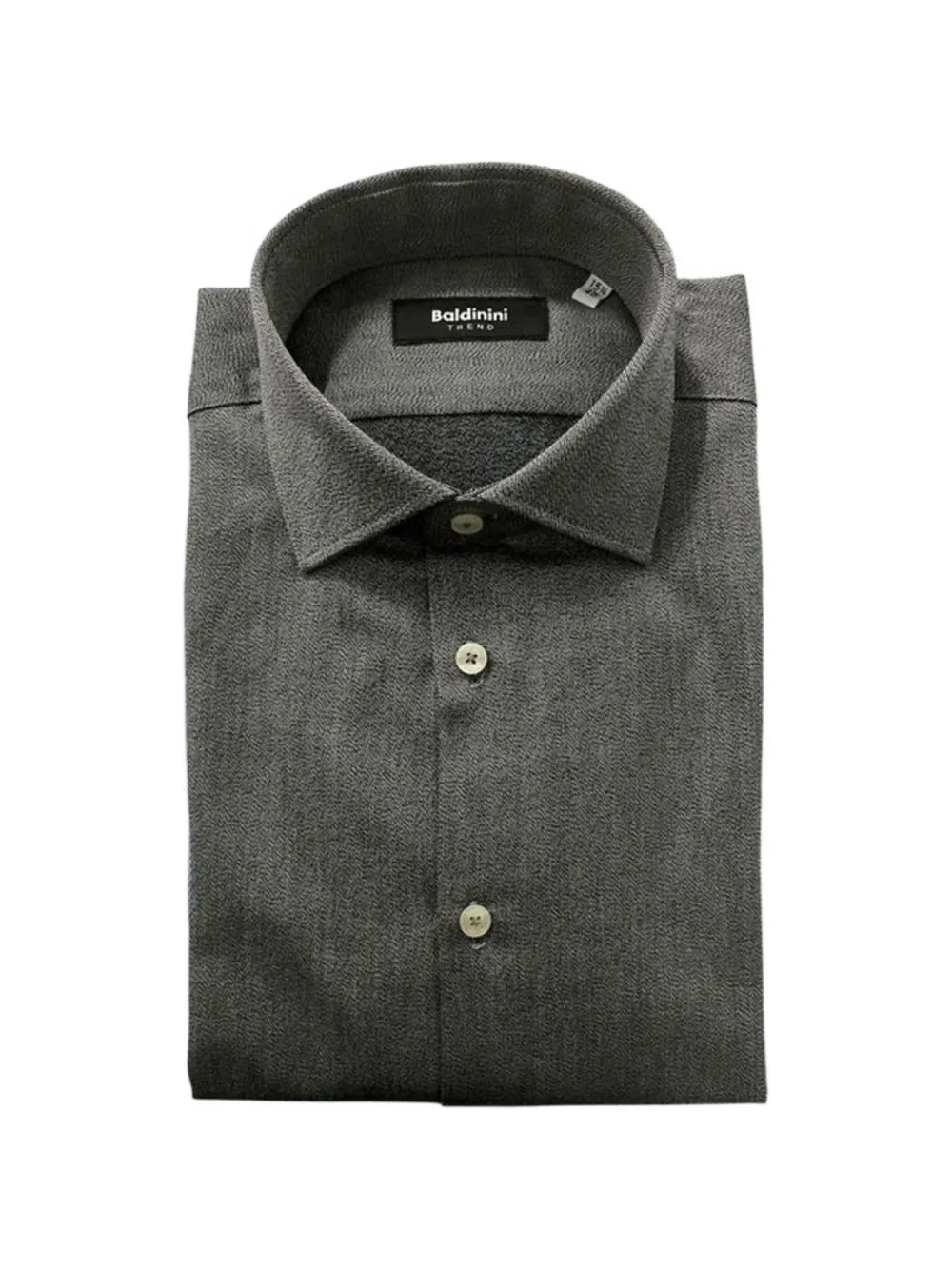 Baldinini Cotton-piqué Shirt In Gray