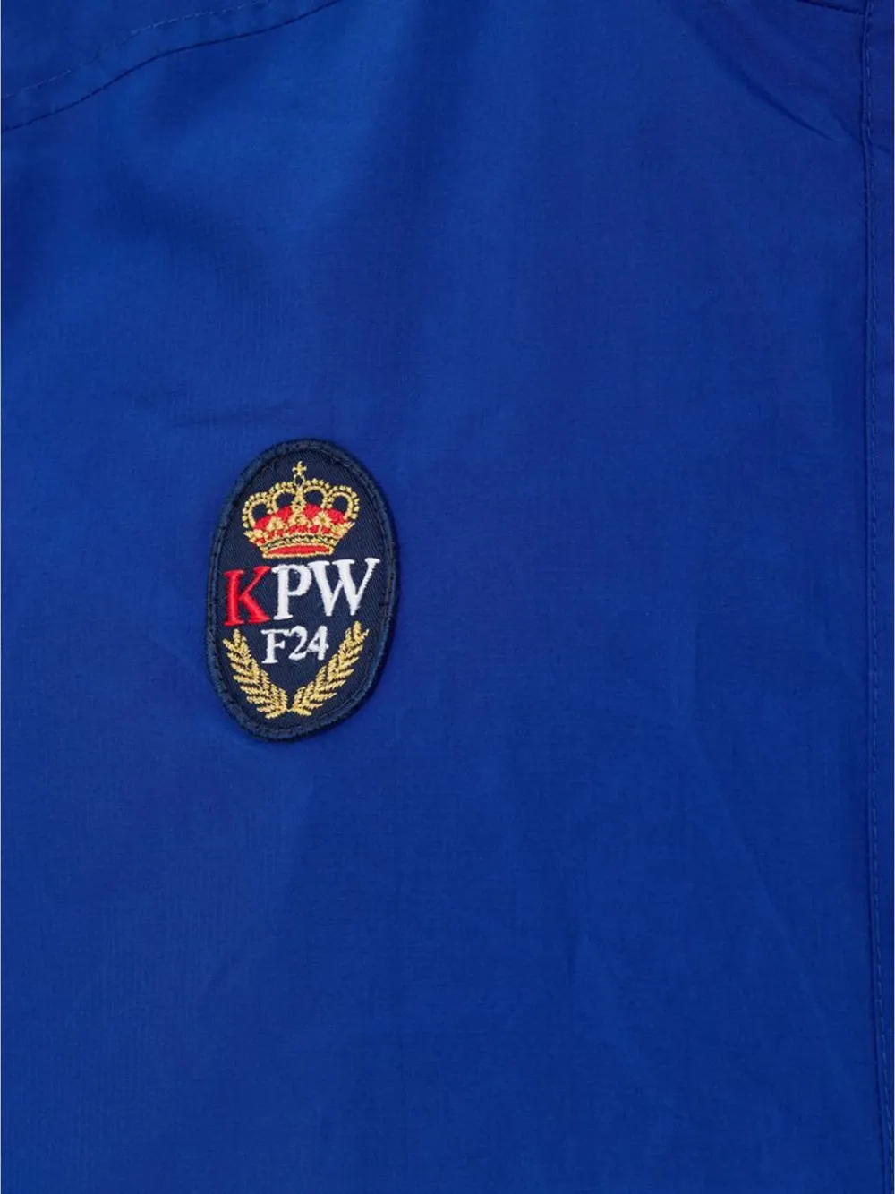 Paul & Shark logo-patch gilet Blauw
