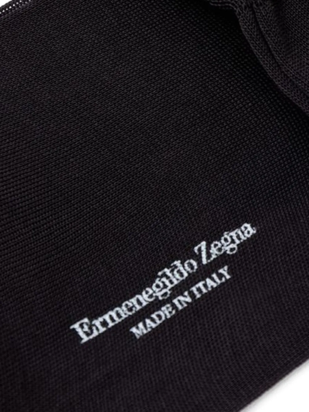 Zegna Drie paar ribgebreide sokken Zwart