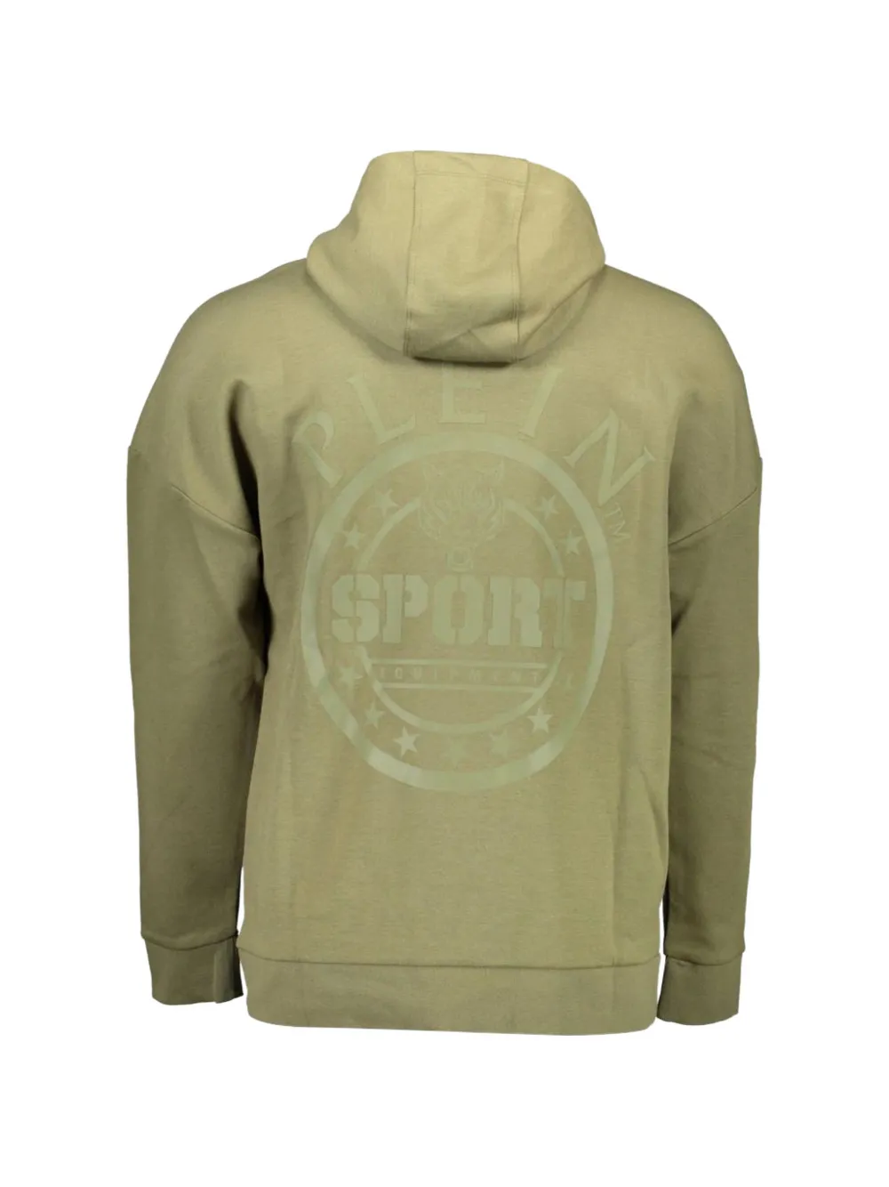 Plein Sport Hoodie met rits Groen