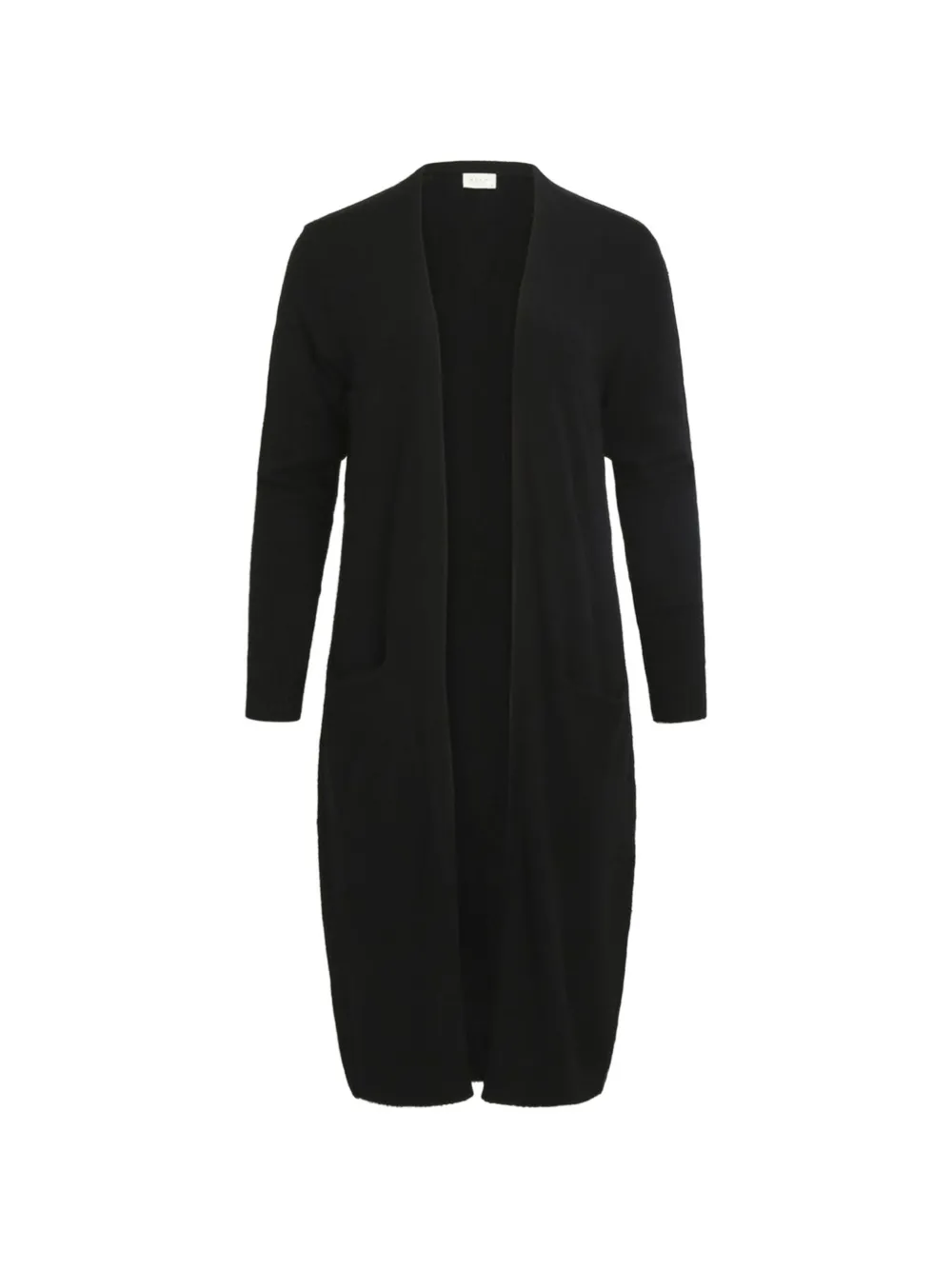 VILA open-front longline cardigan - Black