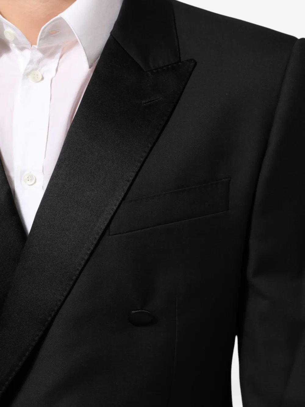 Dolce & Gabbana Martini blazer met dubbele rij knopen Zwart