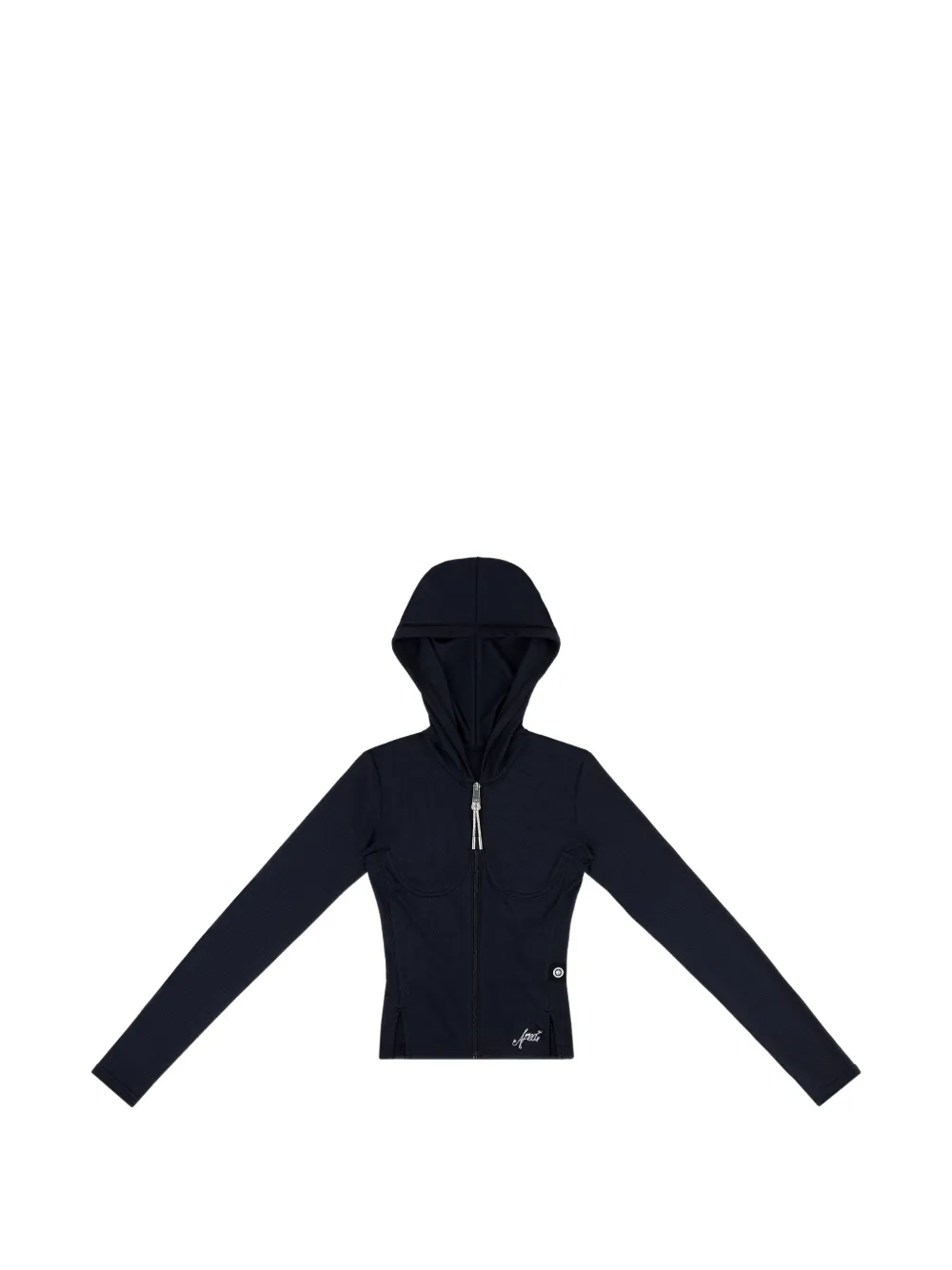 AREA zip-up hoodie - Blu