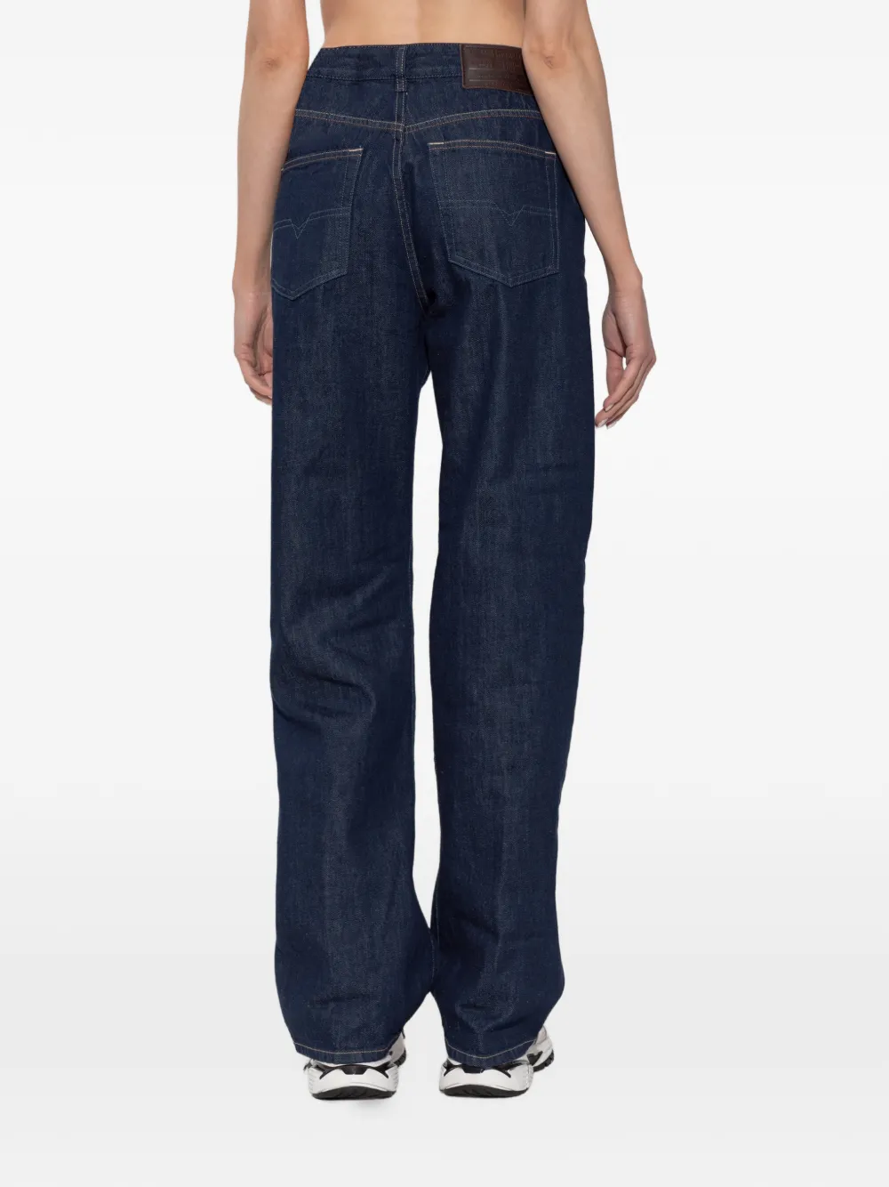 Diesel 1971 D-Sent straight jeans Blauw