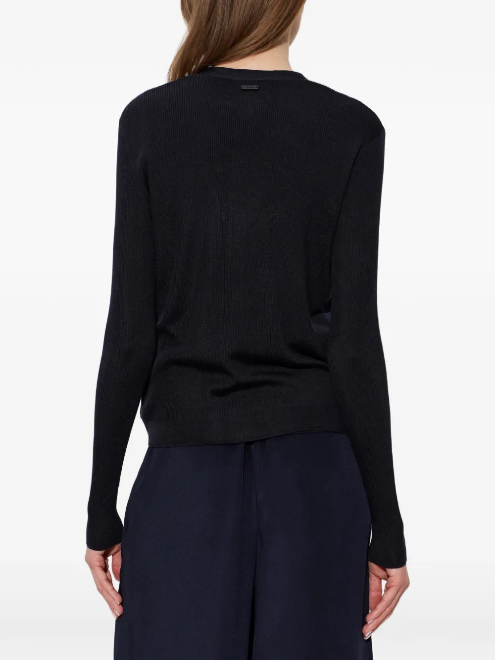 Max Mara Ninfee vest van zijdemix Blauw