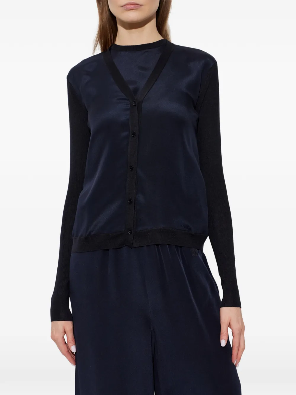  Max Mara Cárdigan Ninfee - Azul 